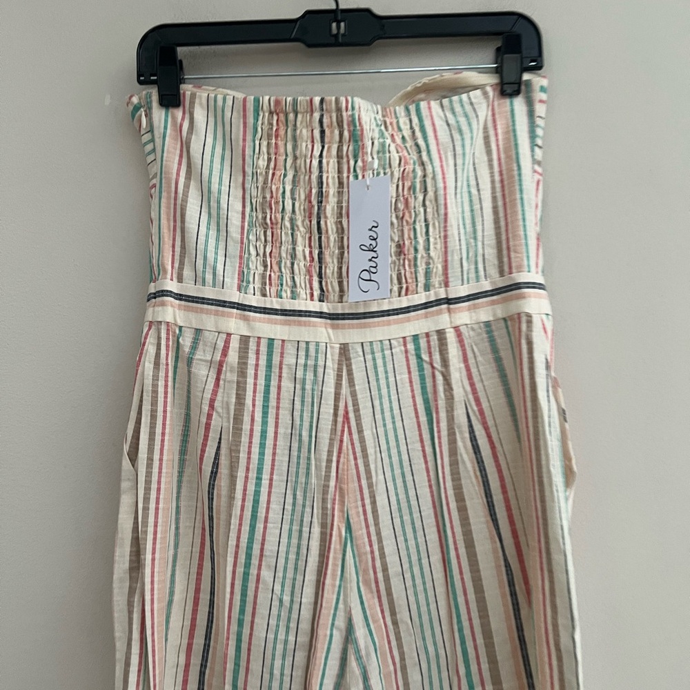 Parker Multicolor Strapless Jumpsuit - Picture 11 of 16